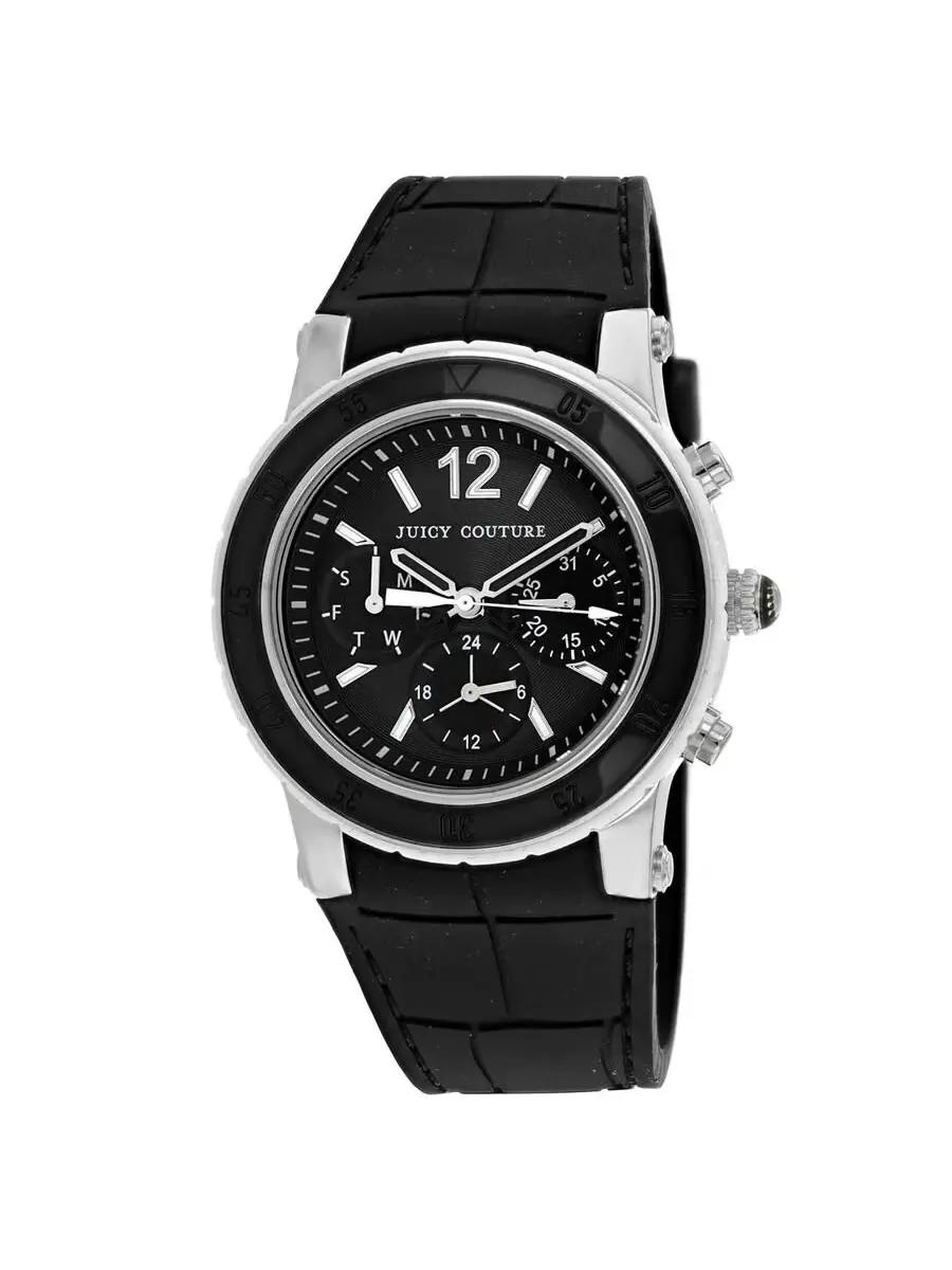 Женские часы Juicy Couture HRH с черным циферблатом, артикул 1900899