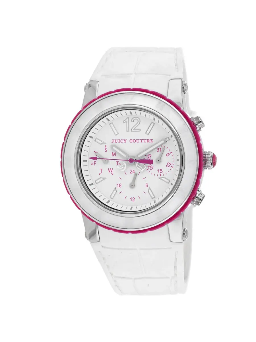 Женские часы Juicy Couture HRH White Dragon Fruit с белым циферблатом, артикул 1900896