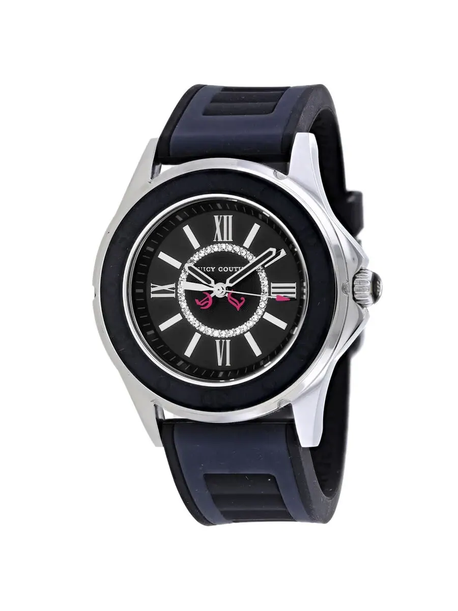 Женские часы Juicy Couture Rich Girl с черным циферблатом 1900875