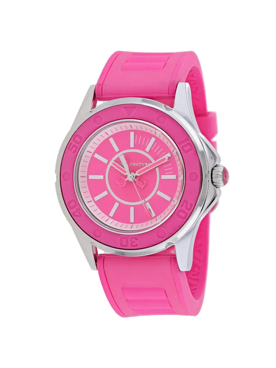 Женские часы Juicy Couture Rich Girl с розовым циферблатом 1900872