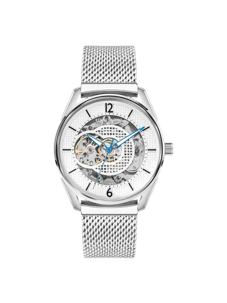Мужские часы Kenneth Cole New York с автоматическим серебряным циферблатом KCWGL5020510 — изображение 1 из 3