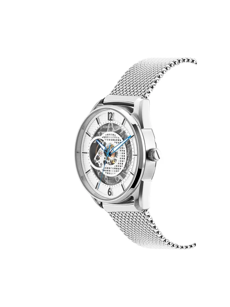 Мужские часы Kenneth Cole New York с автоматическим серебряным циферблатом KCWGL5020510 — изображение 2 из 3