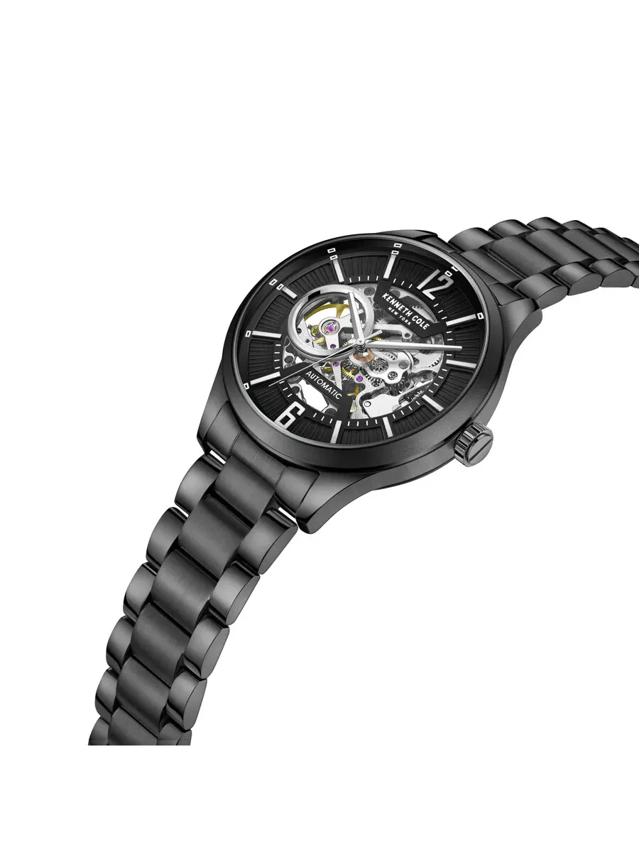 Мужские часы Kenneth Cole New York с автоматическим скелетоном и циферблатом KCWGL2232530 — изображение 2 из 3