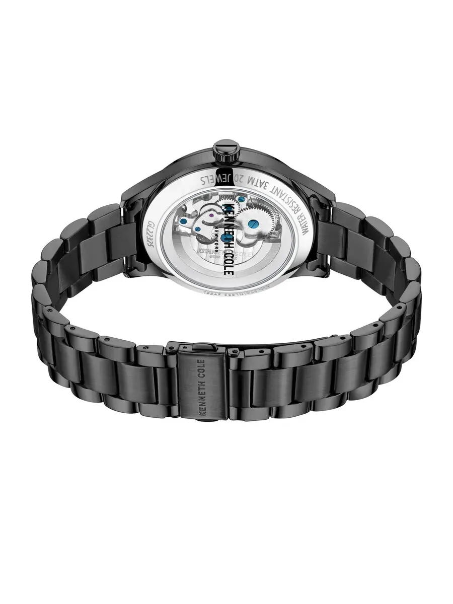 Мужские часы Kenneth Cole New York с автоматическим скелетоном и циферблатом KCWGL2232530 — изображение 3 из 3