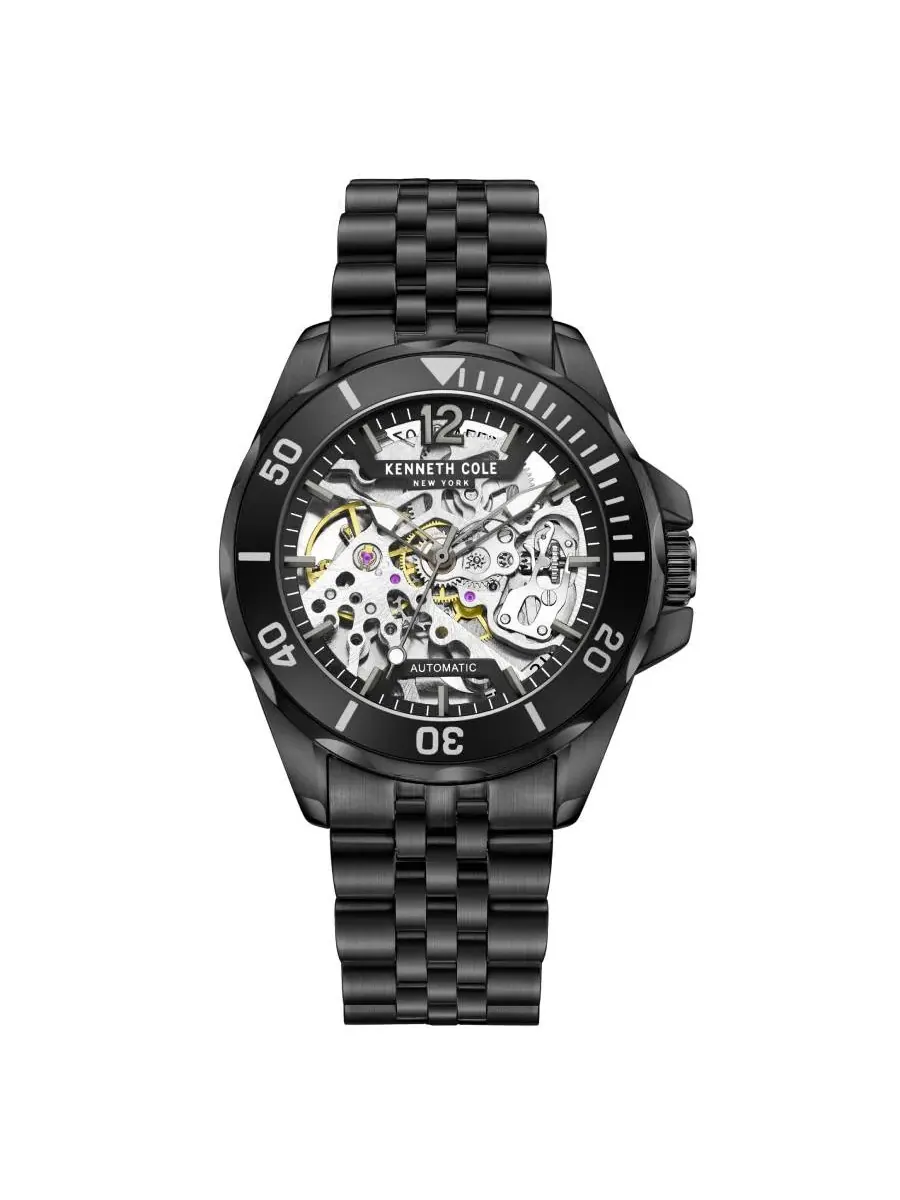 Мужские часы Kenneth Cole New York с автоматическим скелетонированным циферблатом KCWGL2233010 — изображение 1 из 3