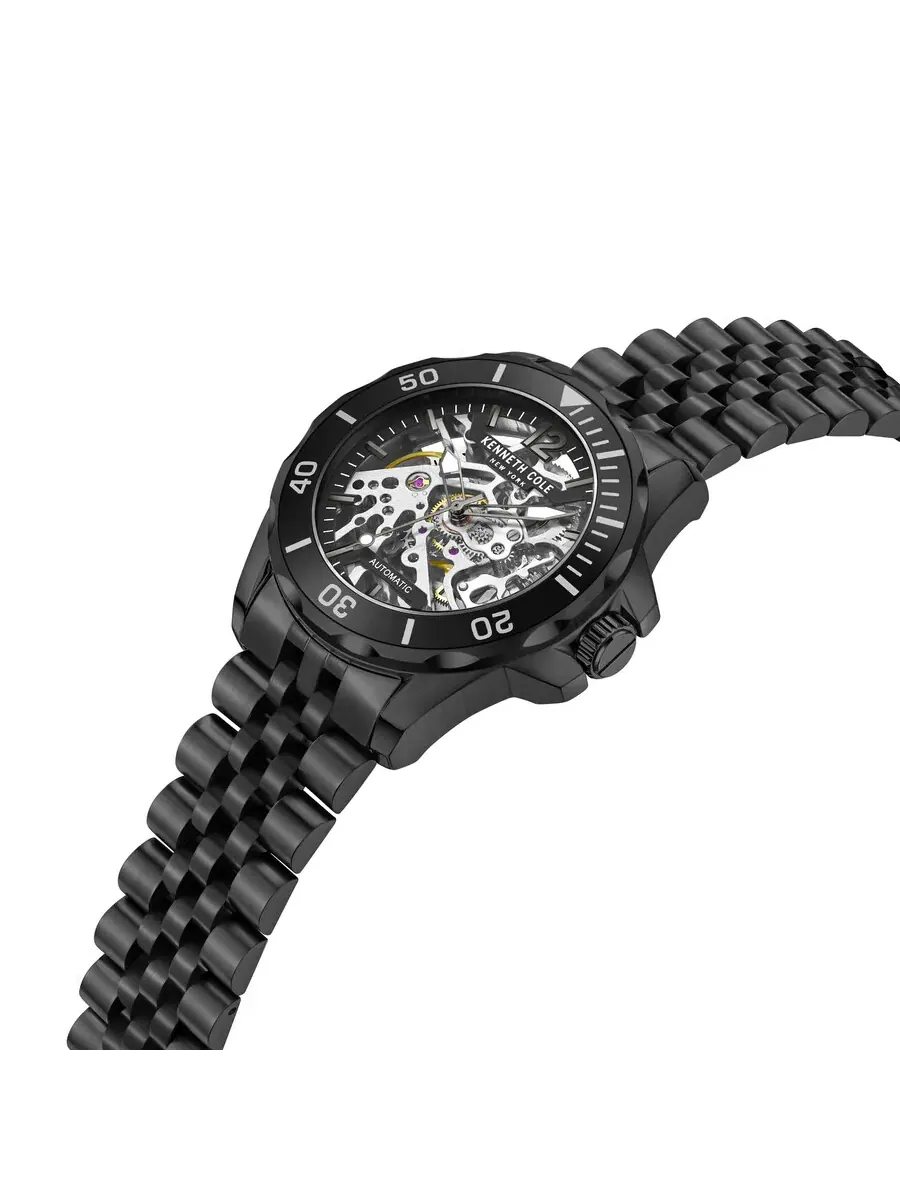 Мужские часы Kenneth Cole New York с автоматическим скелетонированным циферблатом KCWGL2233010 — изображение 2 из 3