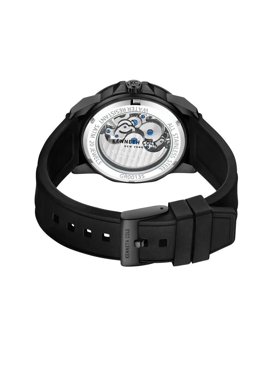 Мужские часы Kenneth Cole New York с автоматическим скелетоном и циферблатом KCWGR0013510 — изображение 3 из 3