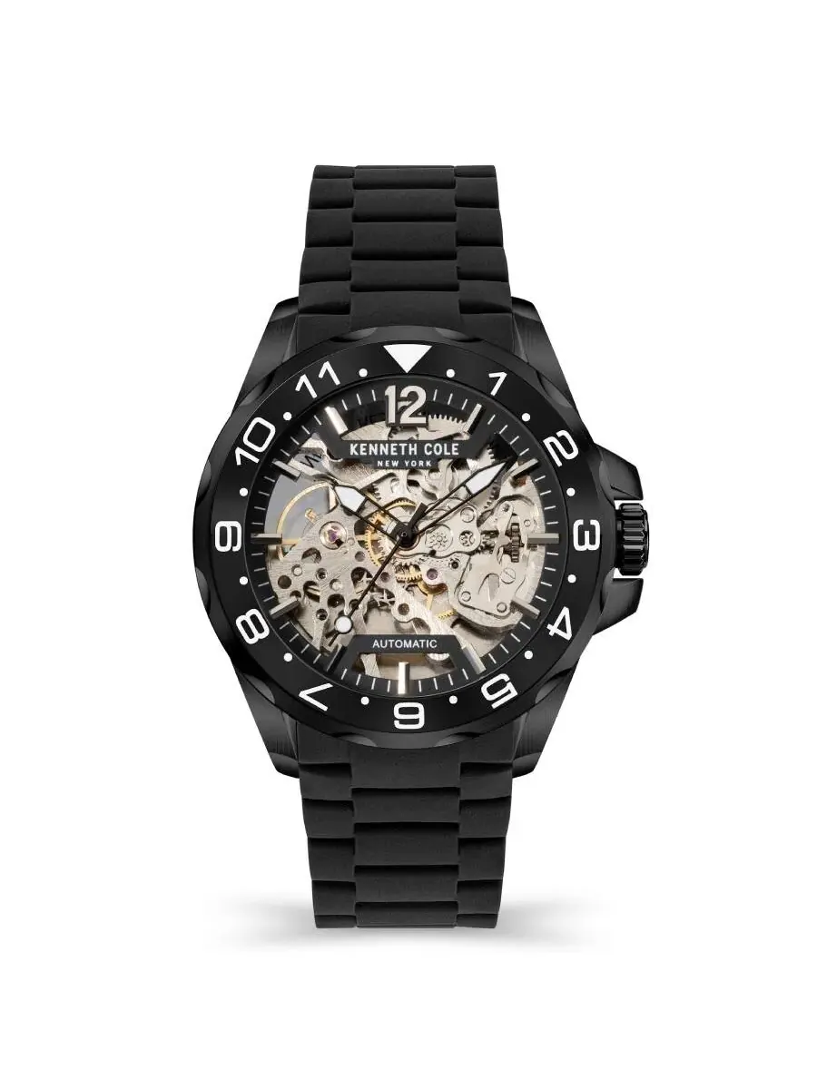 Мужские часы Kenneth Cole New York с автоматическим скелетоном и циферблатом KCWGR2124820 — изображение 1 из 3