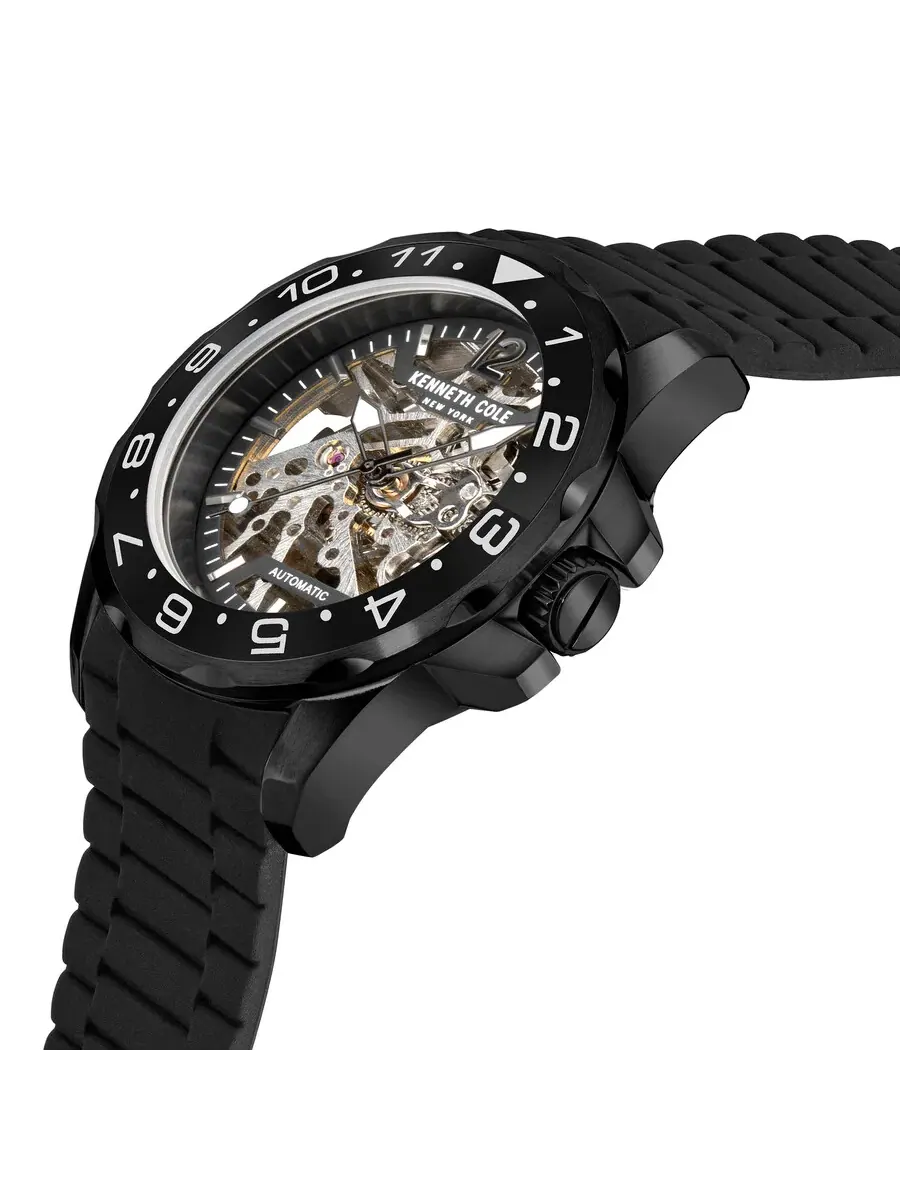 Мужские часы Kenneth Cole New York с автоматическим скелетоном и циферблатом KCWGR2124820 — изображение 2 из 3