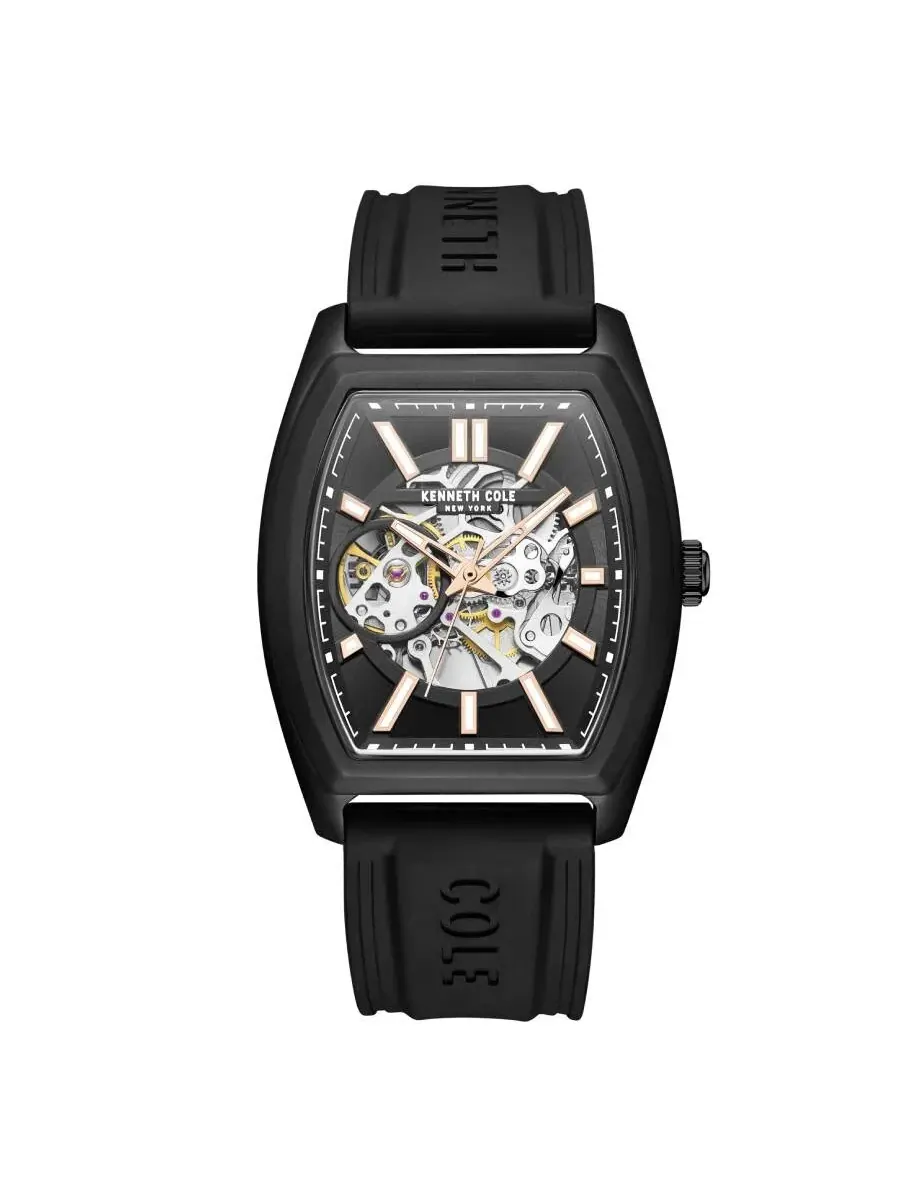 Мужские часы Kenneth Cole New York с автоматическим скелетоном и циферблатом KCWGR2226330 — изображение 1 из 3