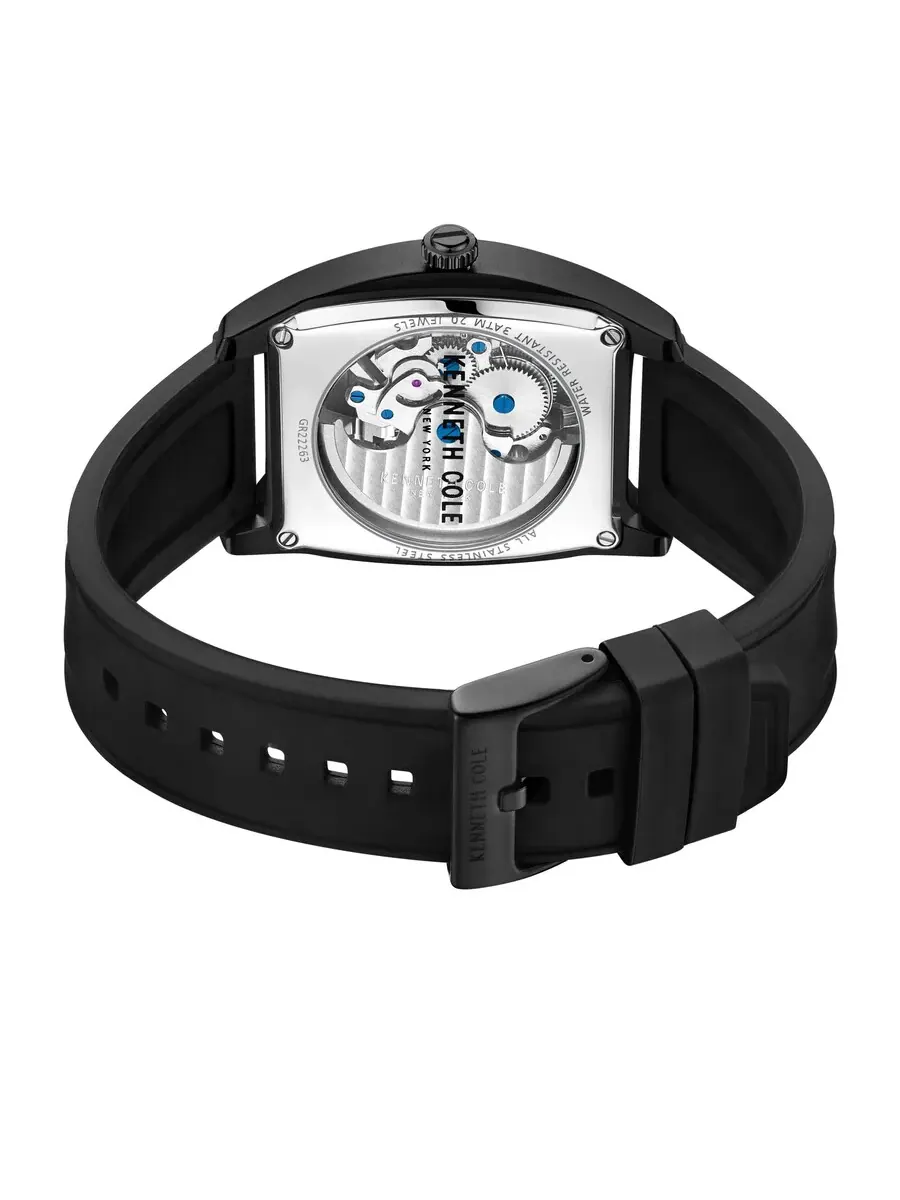 Мужские часы Kenneth Cole New York с автоматическим скелетоном и циферблатом KCWGR2226330 — изображение 3 из 3