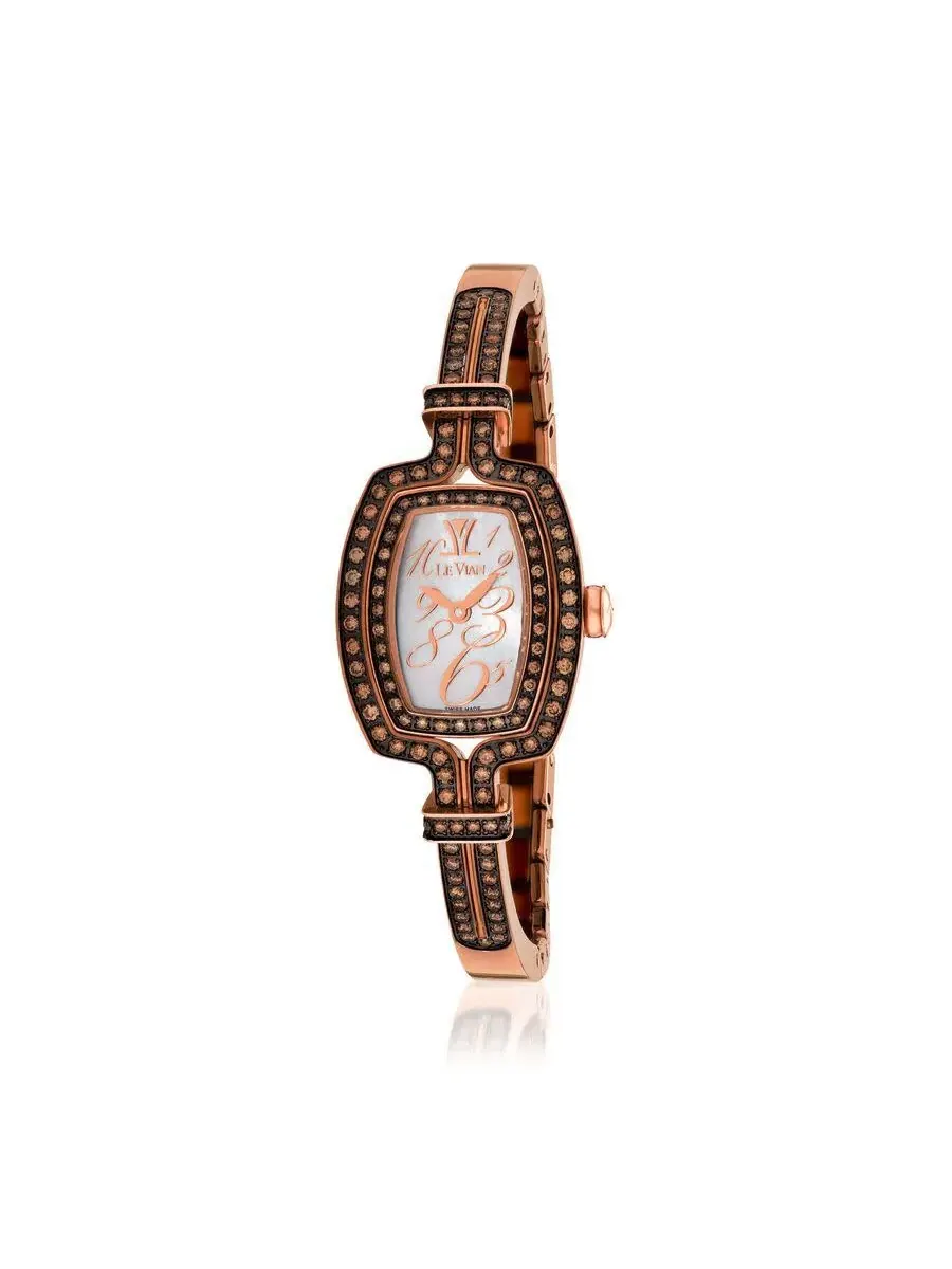 Женские часы Le Vian Cush'n Bangle с кварцевым механизмом и бриллиантом DS-4880-14-1-3 — изображение 1 из 1