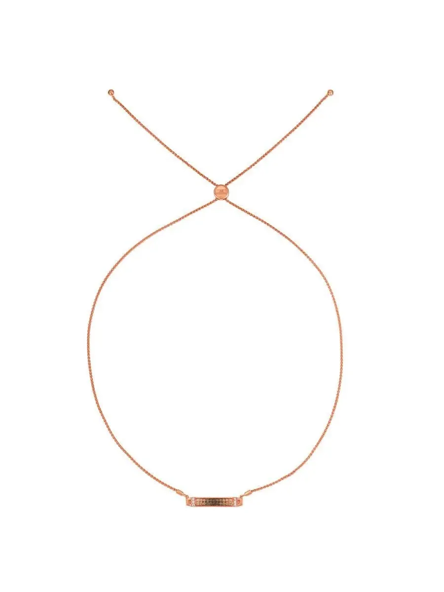 Ожерелье Le Vian Ladies Chocolate Balayage, выполненные из 14-каратного клубничного золота — изображение 1 из 1