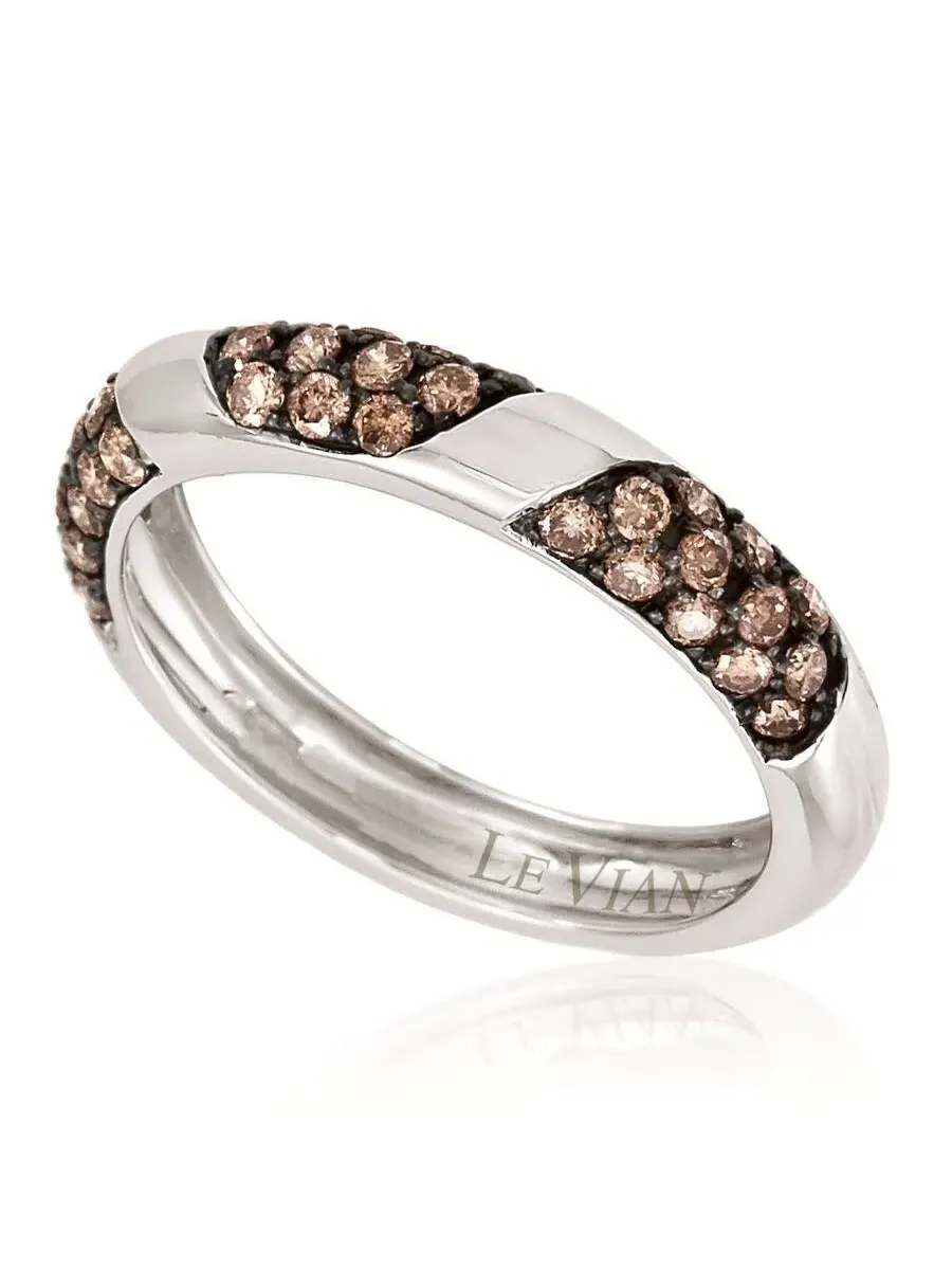 Кольца Le Vian Ladies Chocolate Diamonds из ванильного золота 14К — изображение 1 из 1, оттенок коричневый