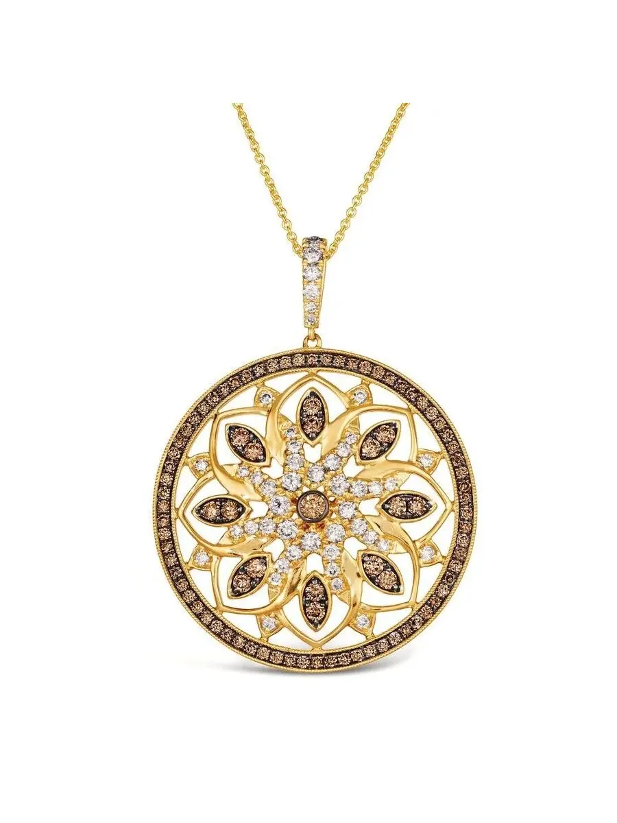 Женские кольца Le Vian с шоколадными бриллиантами, выполненные из 14-каратного медового золота — изображение 1 из 1