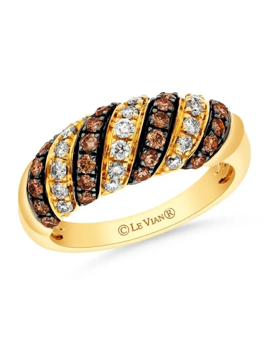 Женские кольца Le Vian Honey Gold, выполненные из 14-каратного медового золота — изображение 1 из 1, оттенок коричневый
