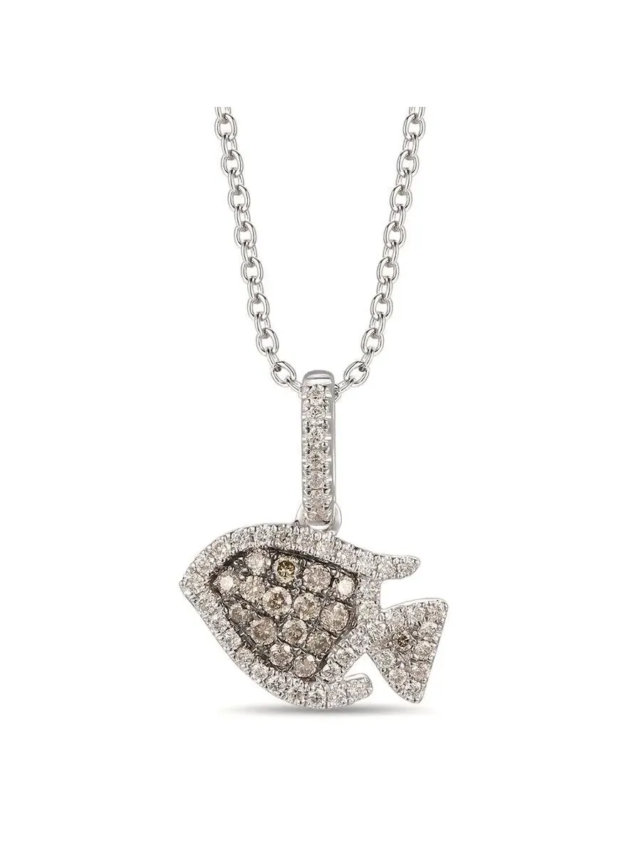 Ожерелье Le Vian Ladies Le Vian Hearts, выполненные из 14-каратного ванильного золота — изображение 1 из 1