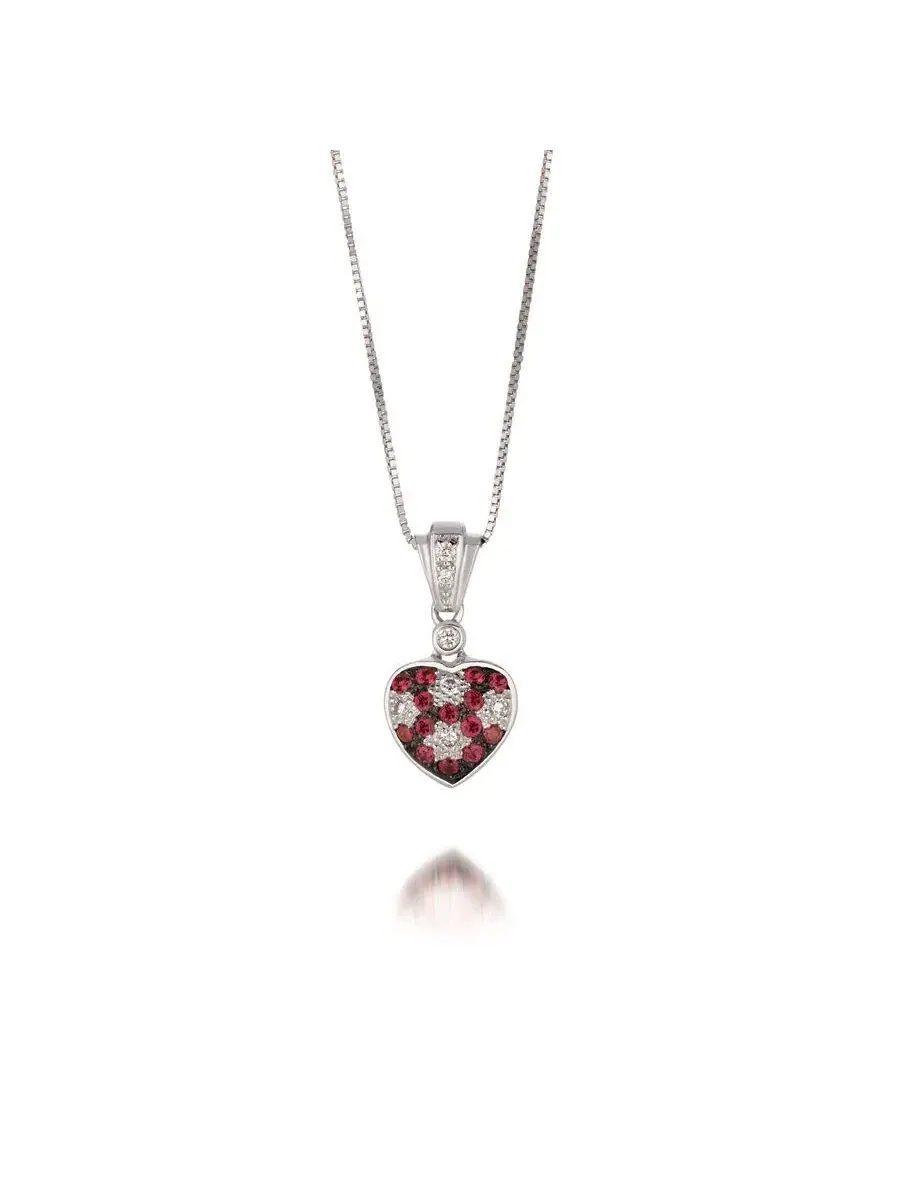 Женское ожерелье Le Vian с рубинами Passion в 14-каратном золотом Vanila — изображение 1 из 1, оттенок красный