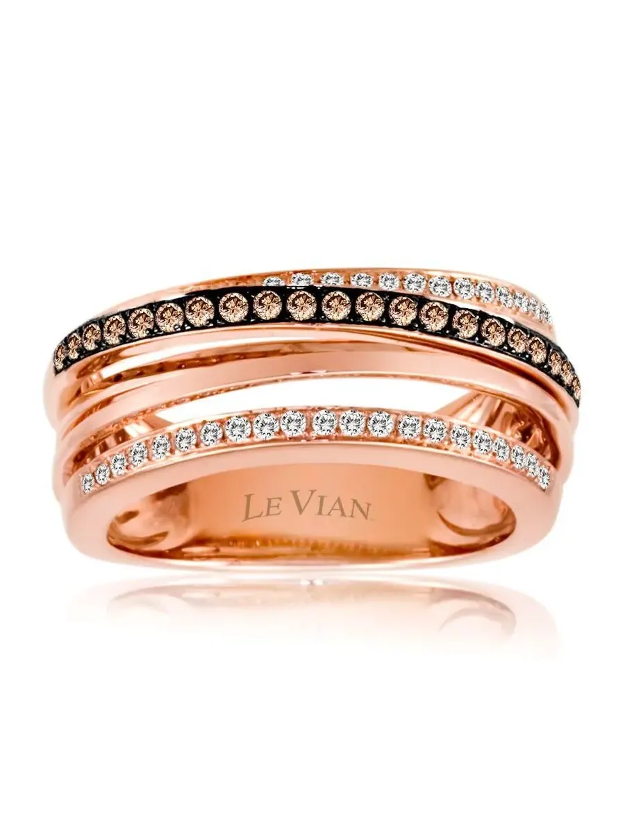 Кольцо Le Vian Ladies Grand Sample Sale из 14-каратного клубничного золота