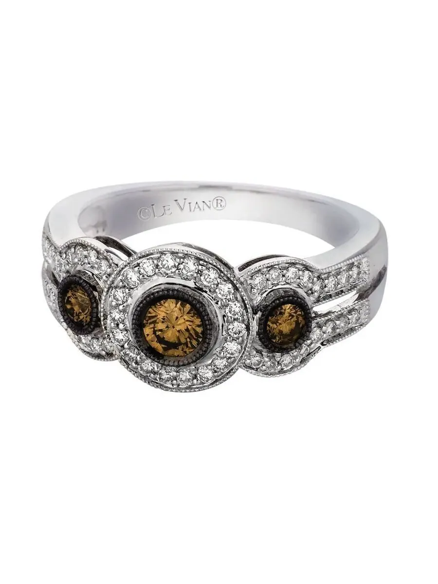 Кольцо Le Vian Ladies Grand Sample Sale из 14-каратного ванильного золота