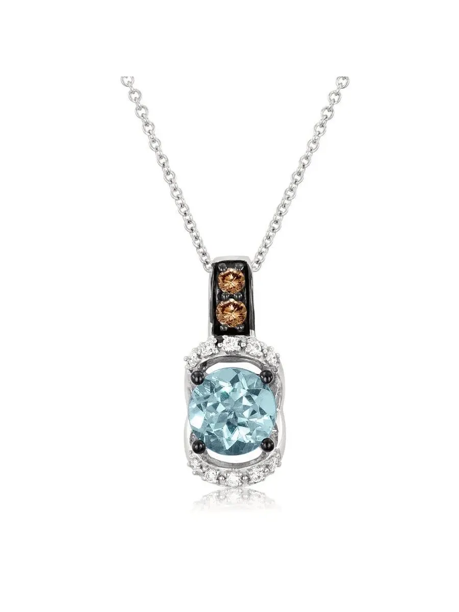 Полудрагоценная модная подвеска для женщин Le Vian из 14-каратного золотого сплава цвета ванили — изображение 1 из 1