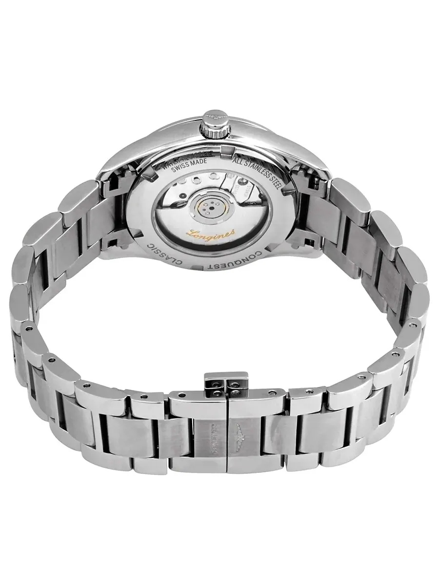 Женские автоматические часы Longines Conquest Classic с черным циферблатом L2.285.4.58.6 — изображение 3 из 3