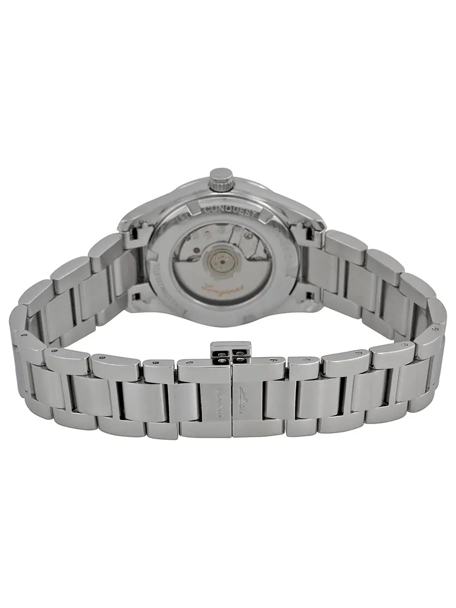 Женские часы Longines Conquest Classic с черным циферблатом и корпусом из нержавеющей стали L22854566 — изображение 3 из 4
