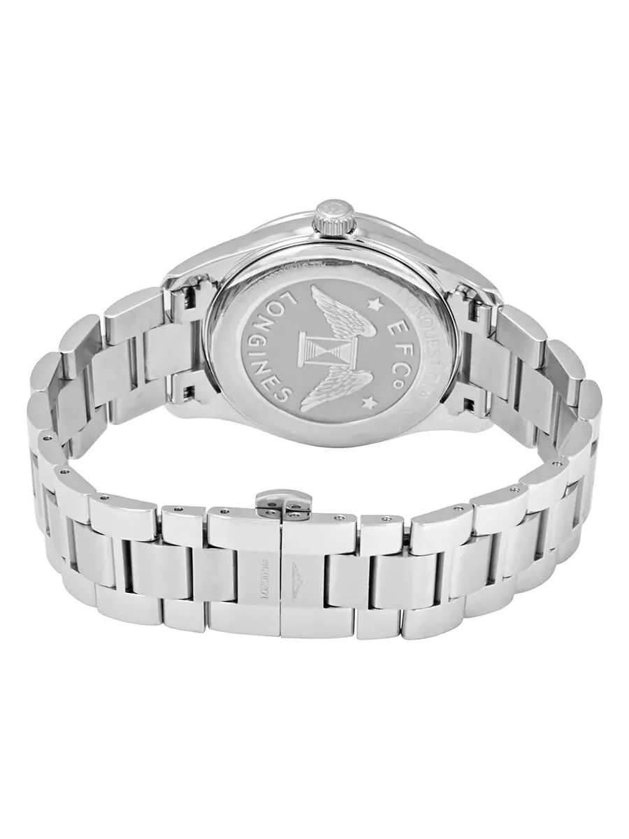 Женские часы Longines Conquest Classic с кварцевым механизмом и серебристым циферблатом L2.386.4.72.6 — изображение 3 из 3