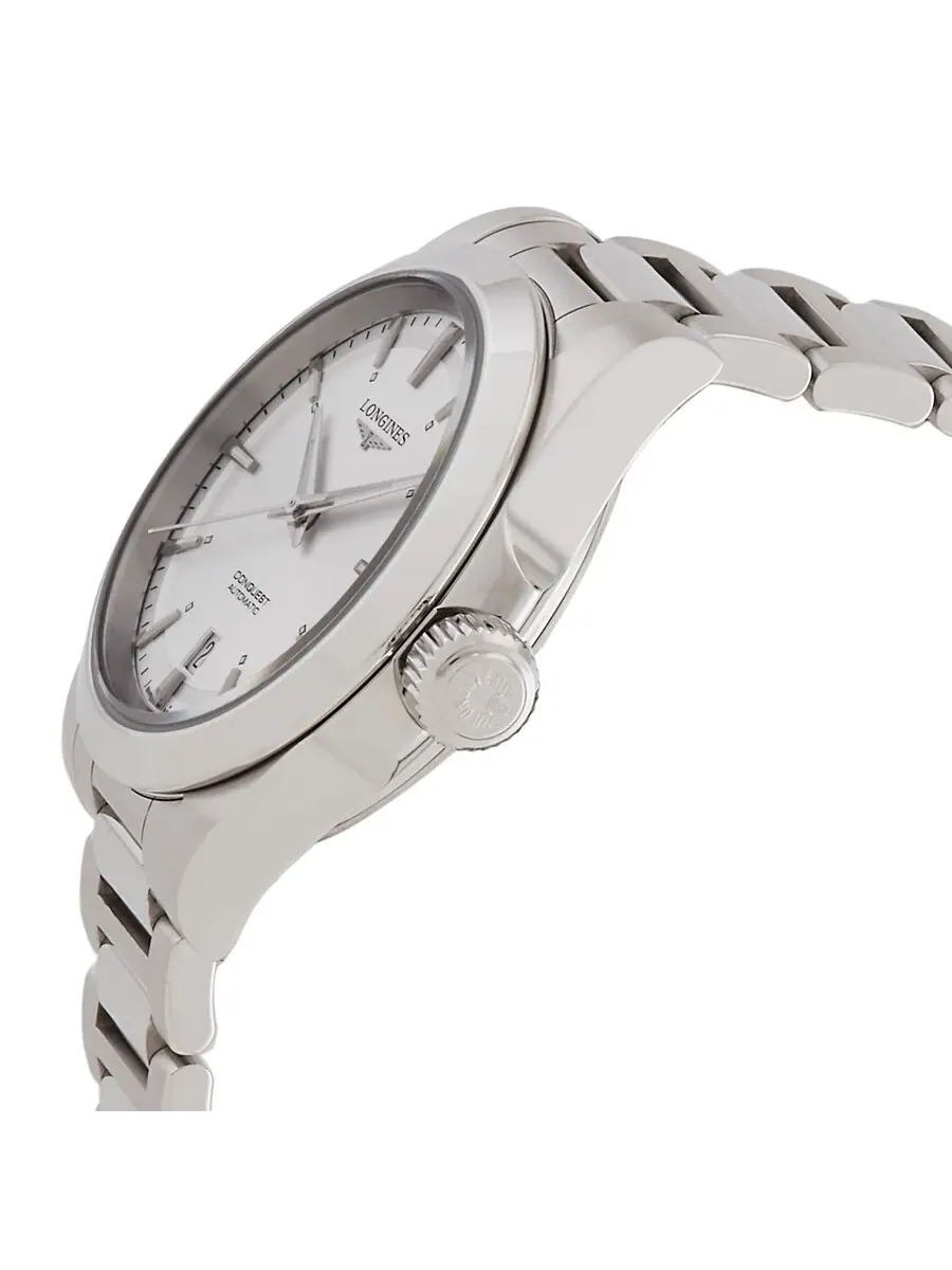 Женские часы Longines Conquest с серебристым циферблатом L37204726 — изображение 2 из 3, оттенок серебряный