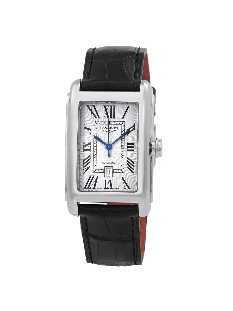 Часы Longines Dolcevita Automatic с серебристым циферблатом L57574710 — серебристый