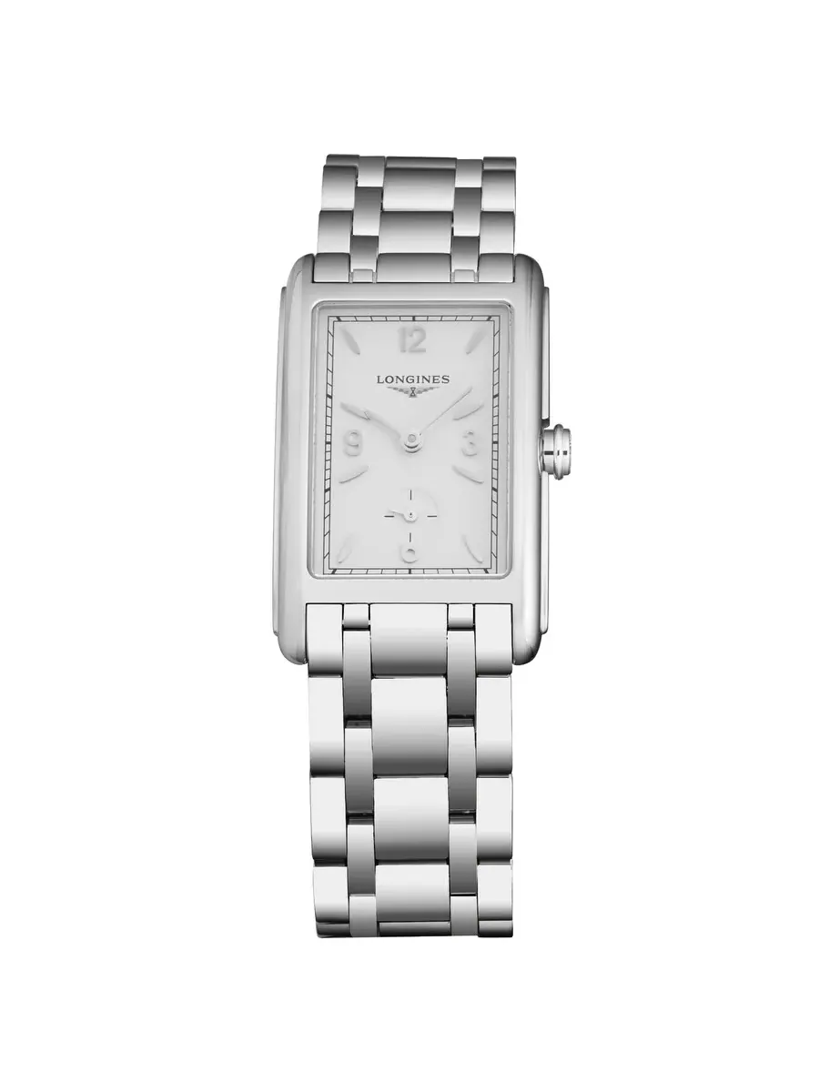 Женские часы Longines DolceVita Quartz с матовым белым циферблатом L5.512.4.16.6 — изображение 1 из 4, оттенок серебряный