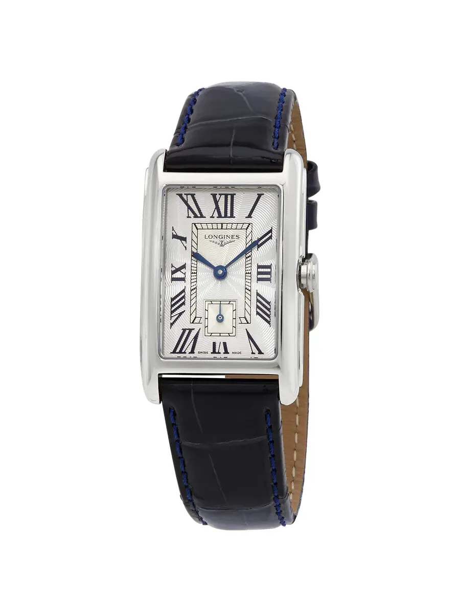 Женские часы Longines DolceVita Quartz с серебристым циферблатом L55124717 — изображение 1 из 3, оттенок серебряный