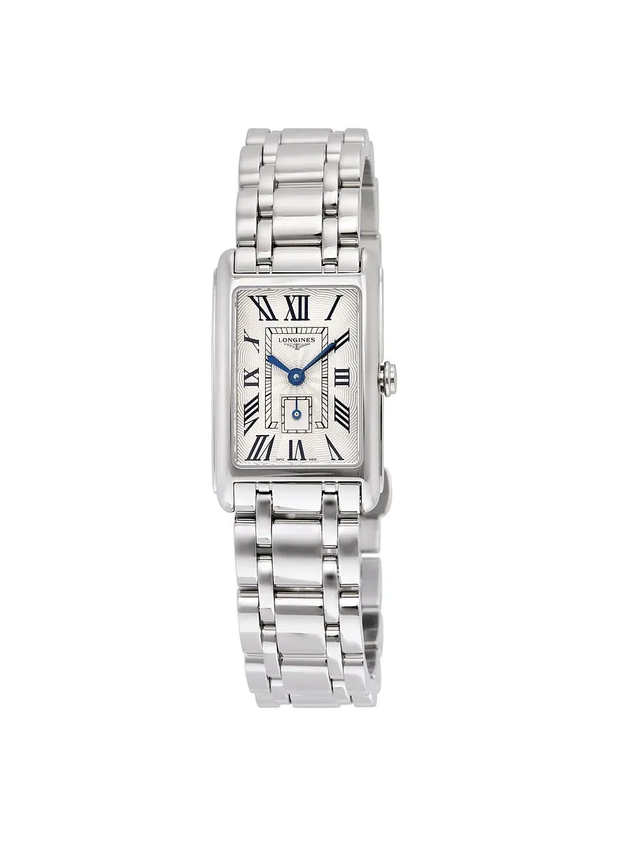 Женские часы Longines Dolce Vita с серебристым циферблатом и корпусом из нержавеющей стали L52554716 — изображение 1 из 3