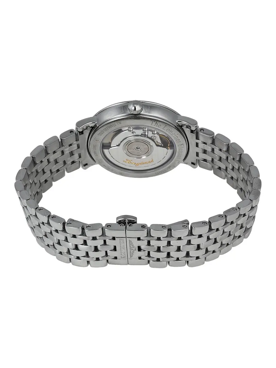 Мужские часы Longines Elegance с автоматическим механизмом и серым циферблатом L48104726 — изображение 3 из 4