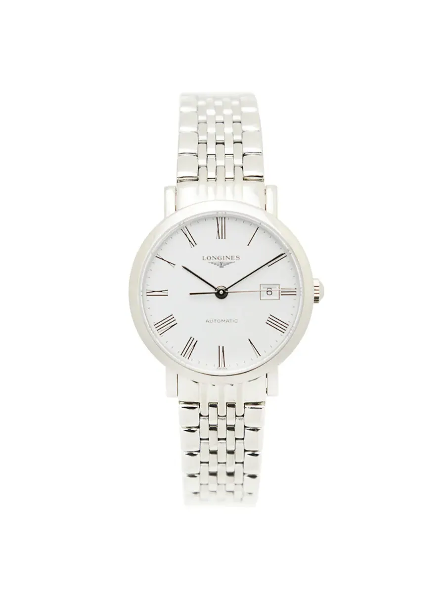 Женские часы Longines Elegant Automatic с белым циферблатом L4.310.4.11.6 — изображение 2 из 5, оттенок серебряный