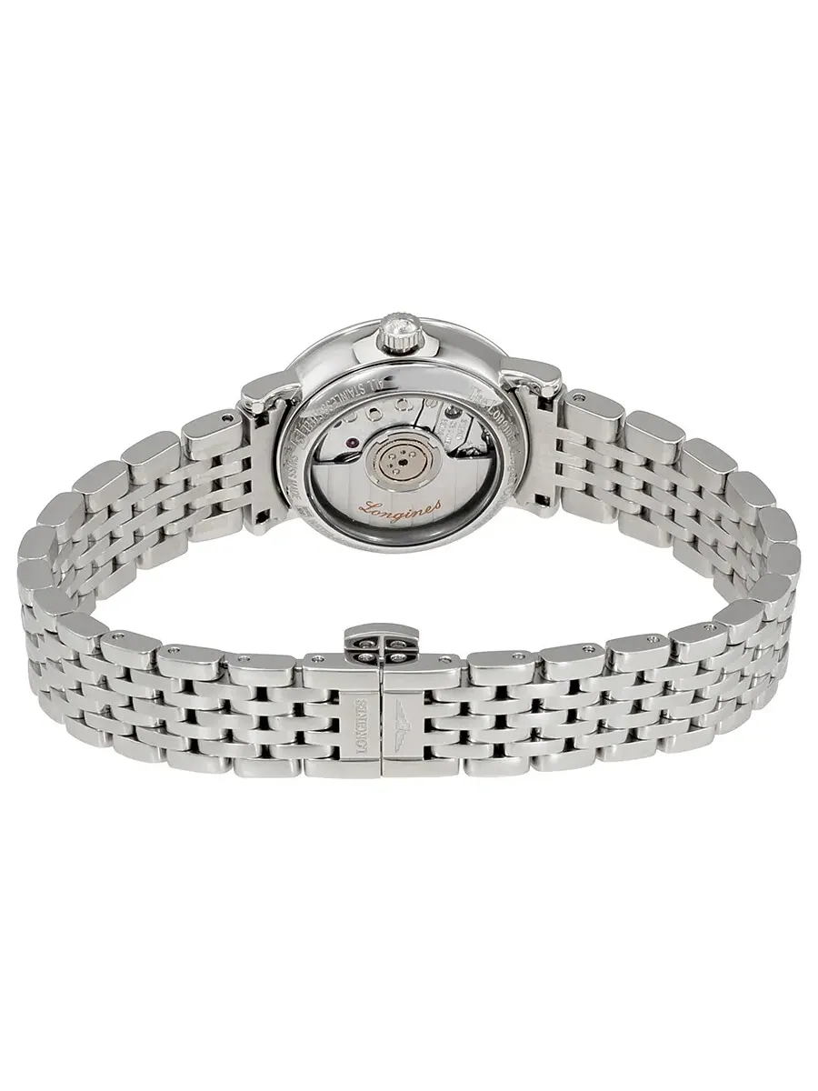 Женские часы Longines с элегантным серым циферблатом, автоматические L4.309.4.72.6 — изображение 3 из 3, оттенок серый