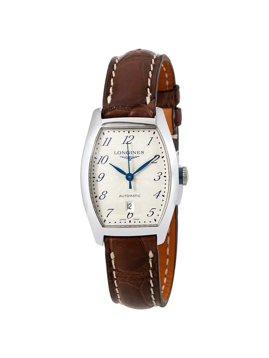 Женские автоматические часы Longines Evidenza с белым циферблатом L2.142.4.73.4 — изображение 1 из 3, оттенок серебряный