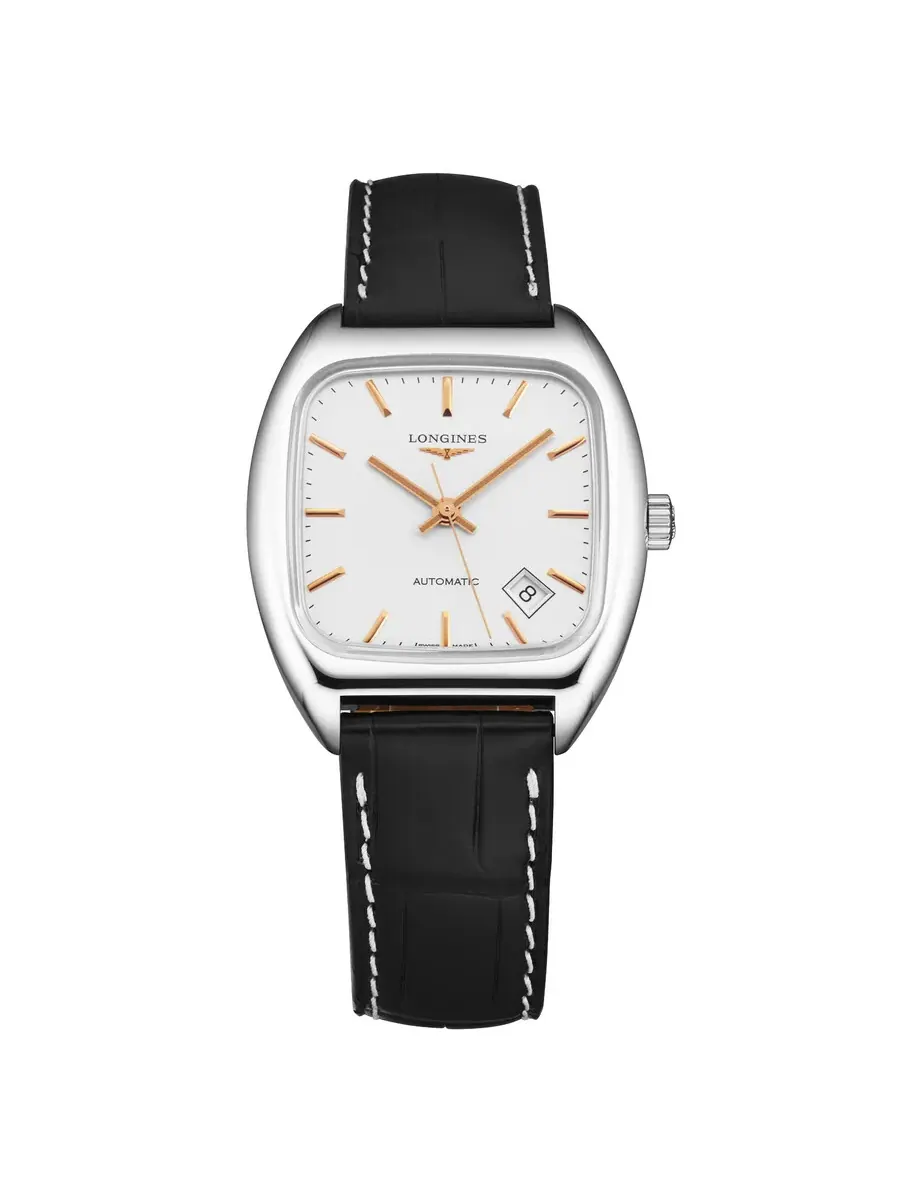 Мужские часы Longines Heritage Automatic с серебристым циферблатом L2.310.4.72.0 — изображение 1 из 4, оттенок серебряный
