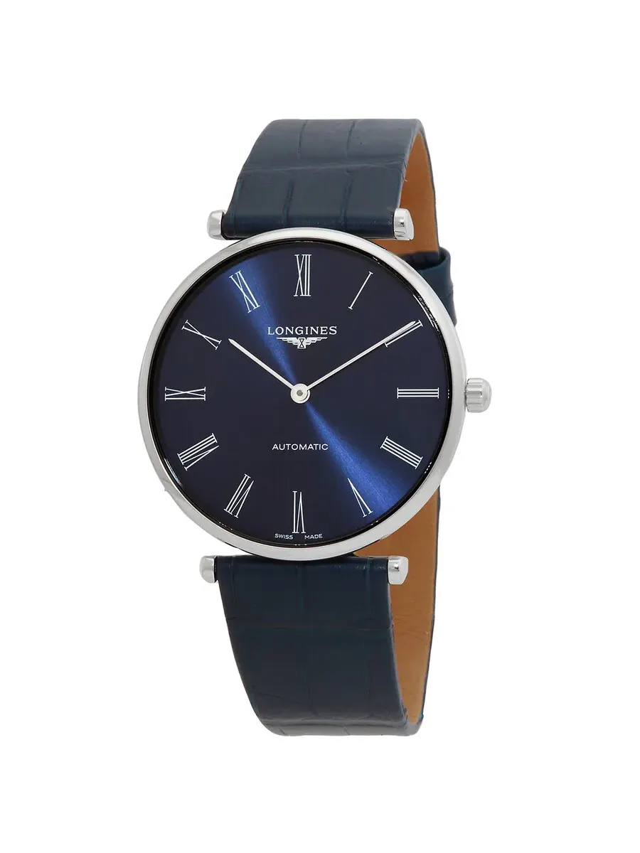 Женские часы Longines La Grande Classique с автоматическим механизмом и синим циферблатом L49184942 — изображение 1 из 3