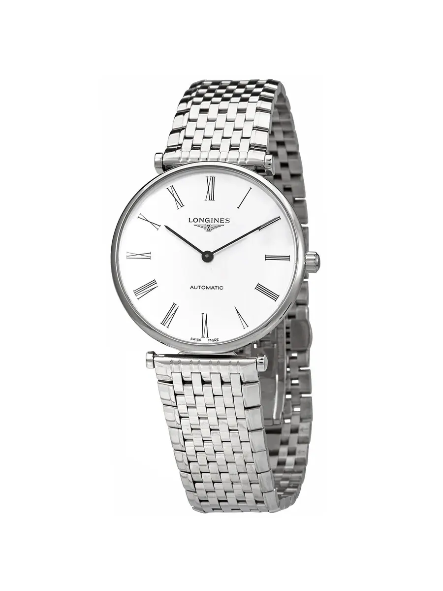 Часы Longines La Grande Classique Automatic с белым циферблатом унисекс L4.918.4.11.6 — изображение 1 из 3