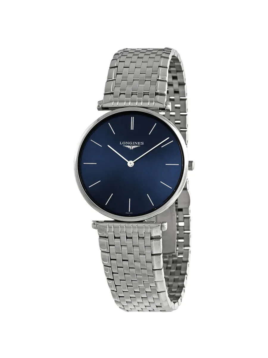 Женские часы Longines La Grande Classique de Longines с кварцевым механизмом и синим циферблатом L4.755.4.95.6