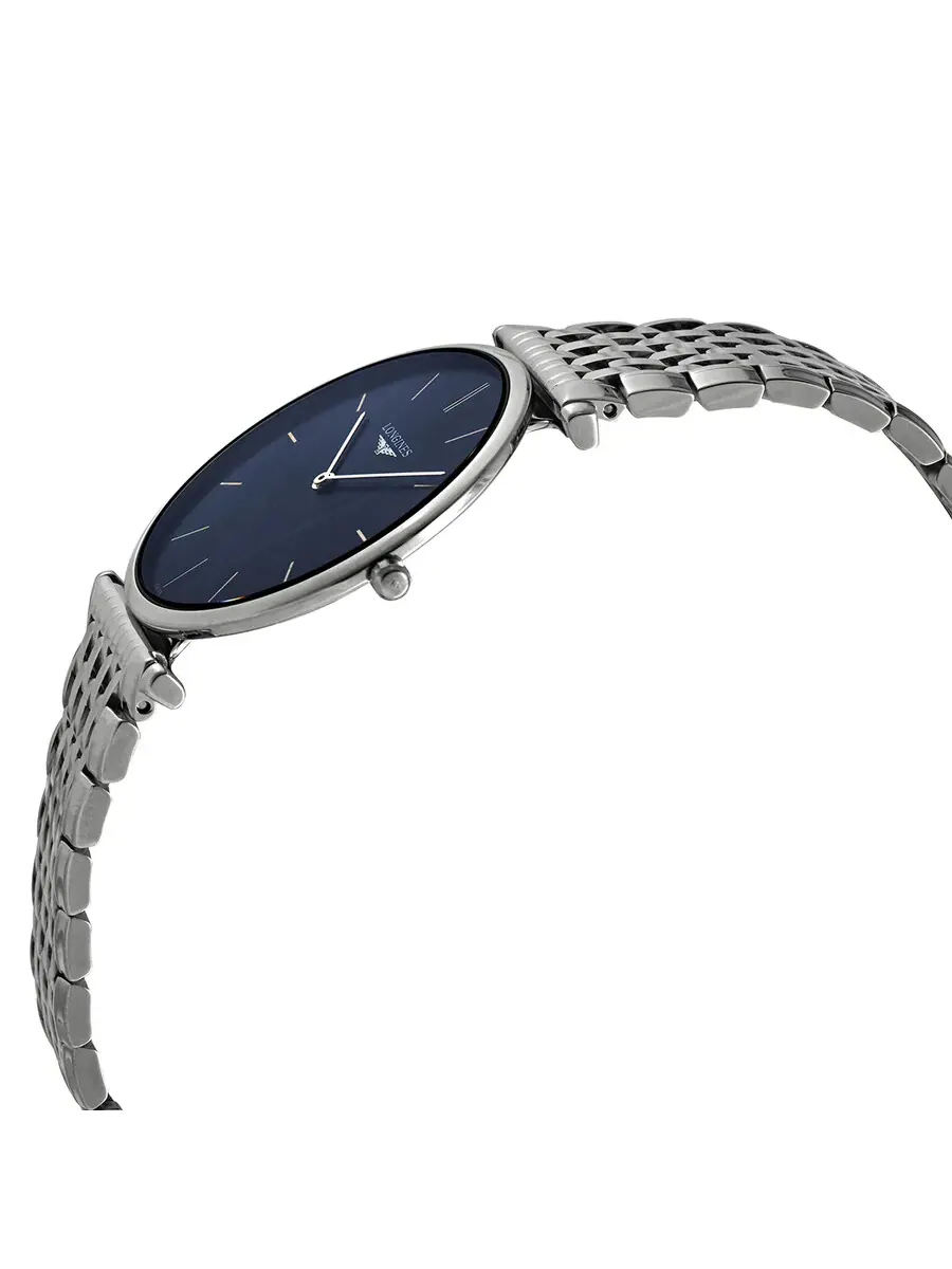 Женские часы Longines La Grande Classique de Longines с кварцевым механизмом и синим циферблатом L4.755.4.95.6