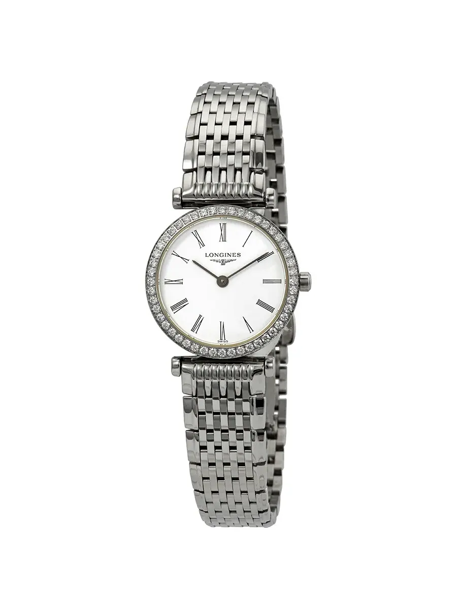 Женские часы Longines La Grande Classique с бриллиантами L4.241.0.11.6 — изображение 1 из 3, оттенок серебряный