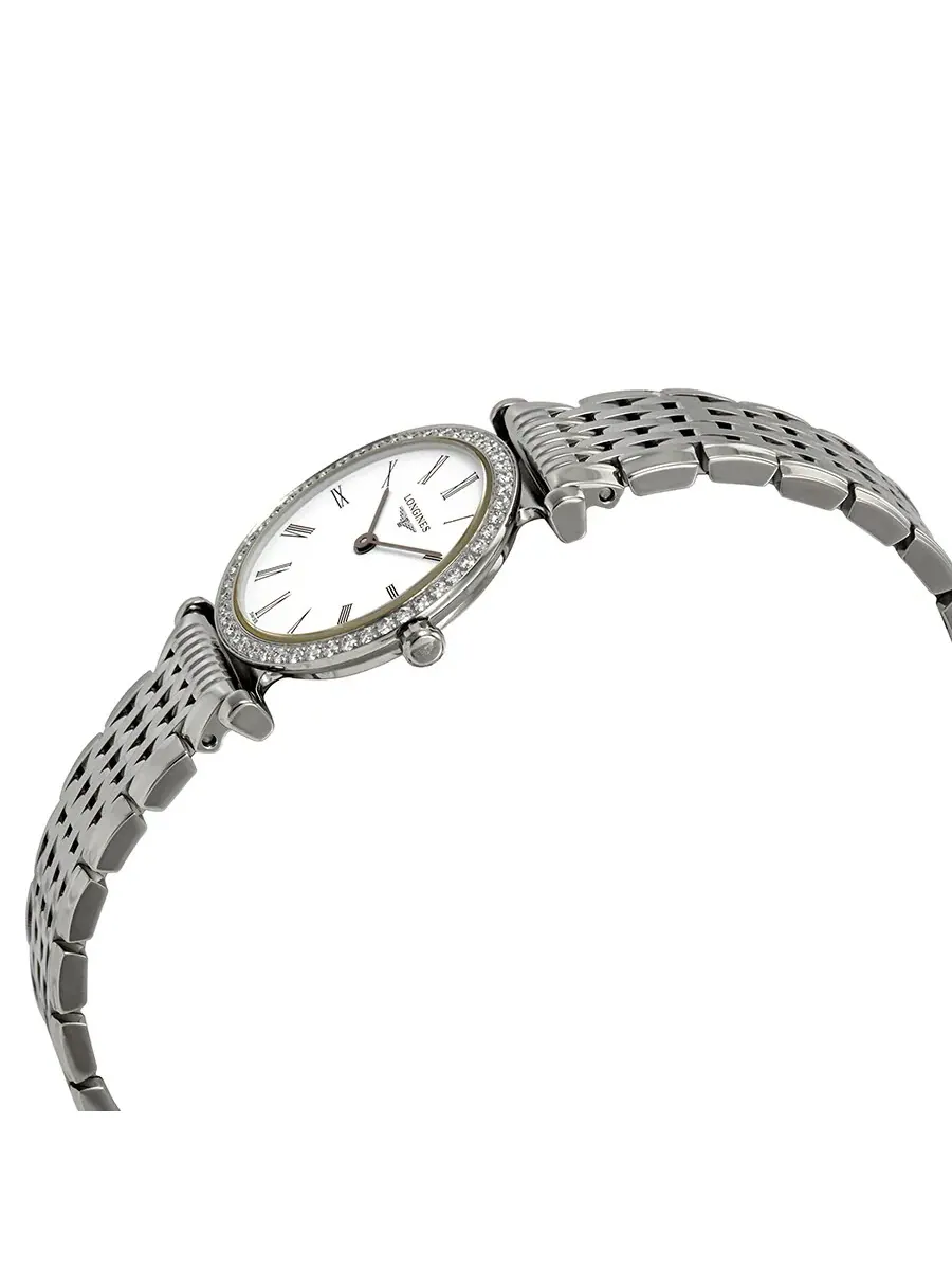 Женские часы Longines La Grande Classique с бриллиантами L4.241.0.11.6 — изображение 2 из 3, оттенок серебряный