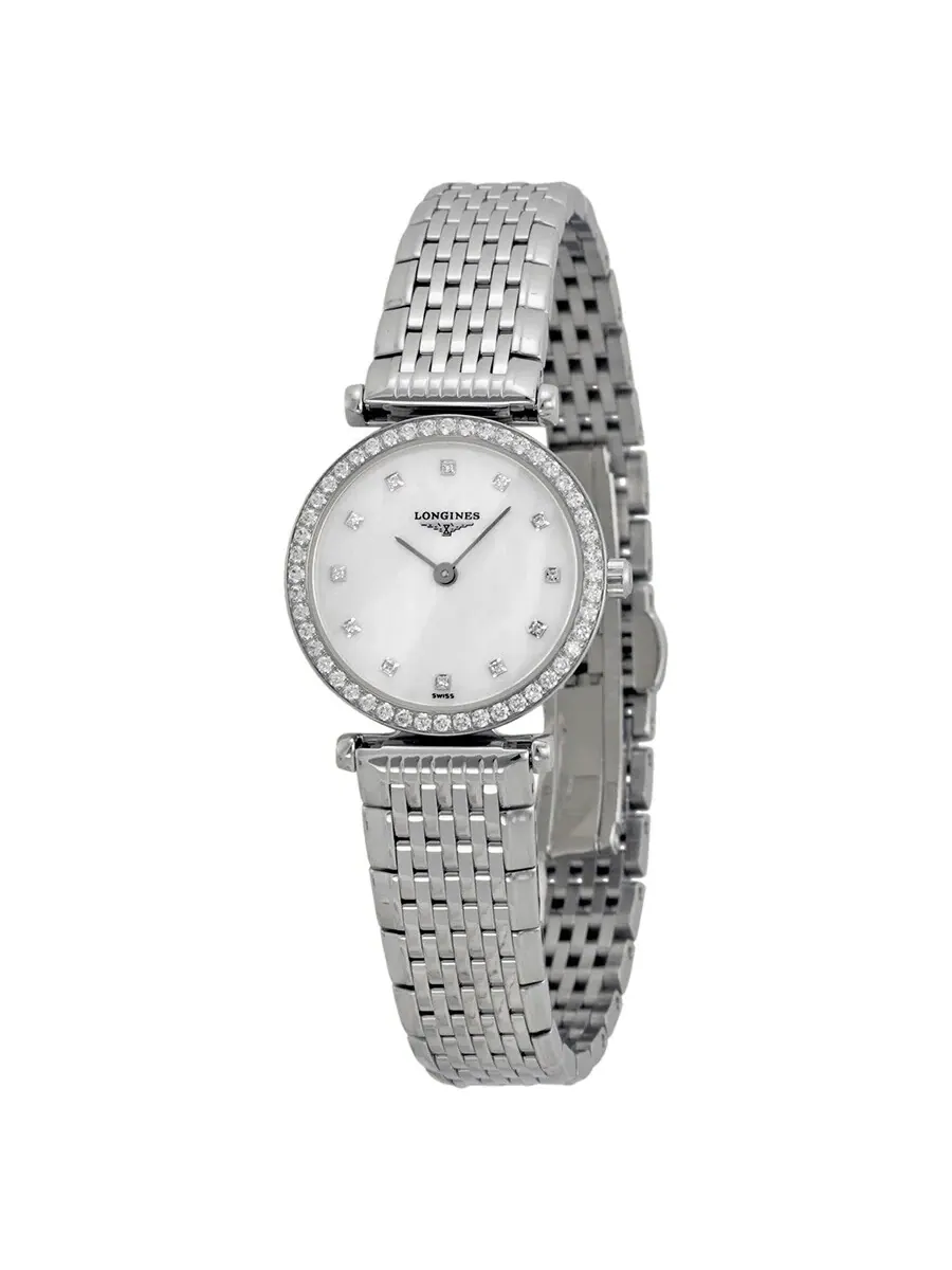 Женские часы Longines La Grande Classique с перламутровыми вставками и бриллиантами L4.241.0.80.6 — изображение 1 из 4