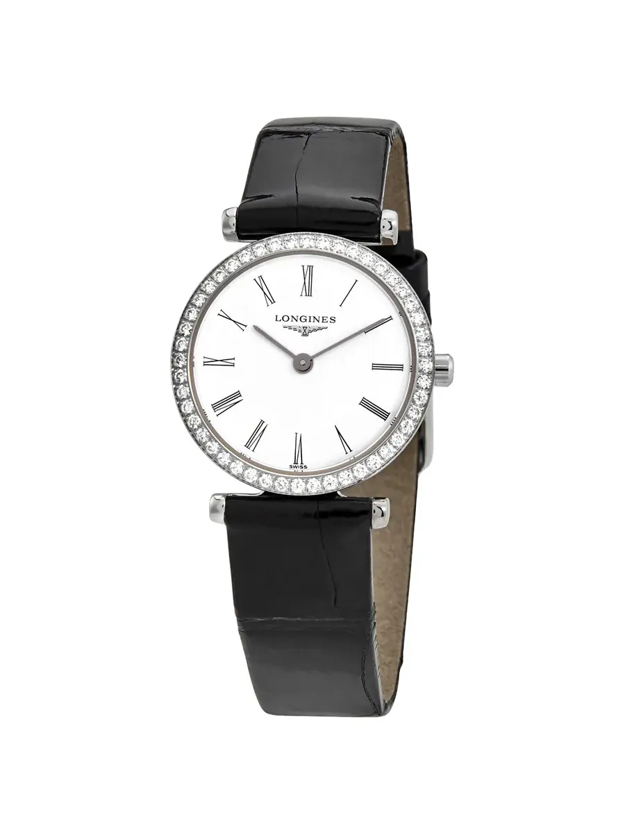 Женские часы Longines La Grande Classique с бриллиантами L4.241.0.11.2 — серебристый