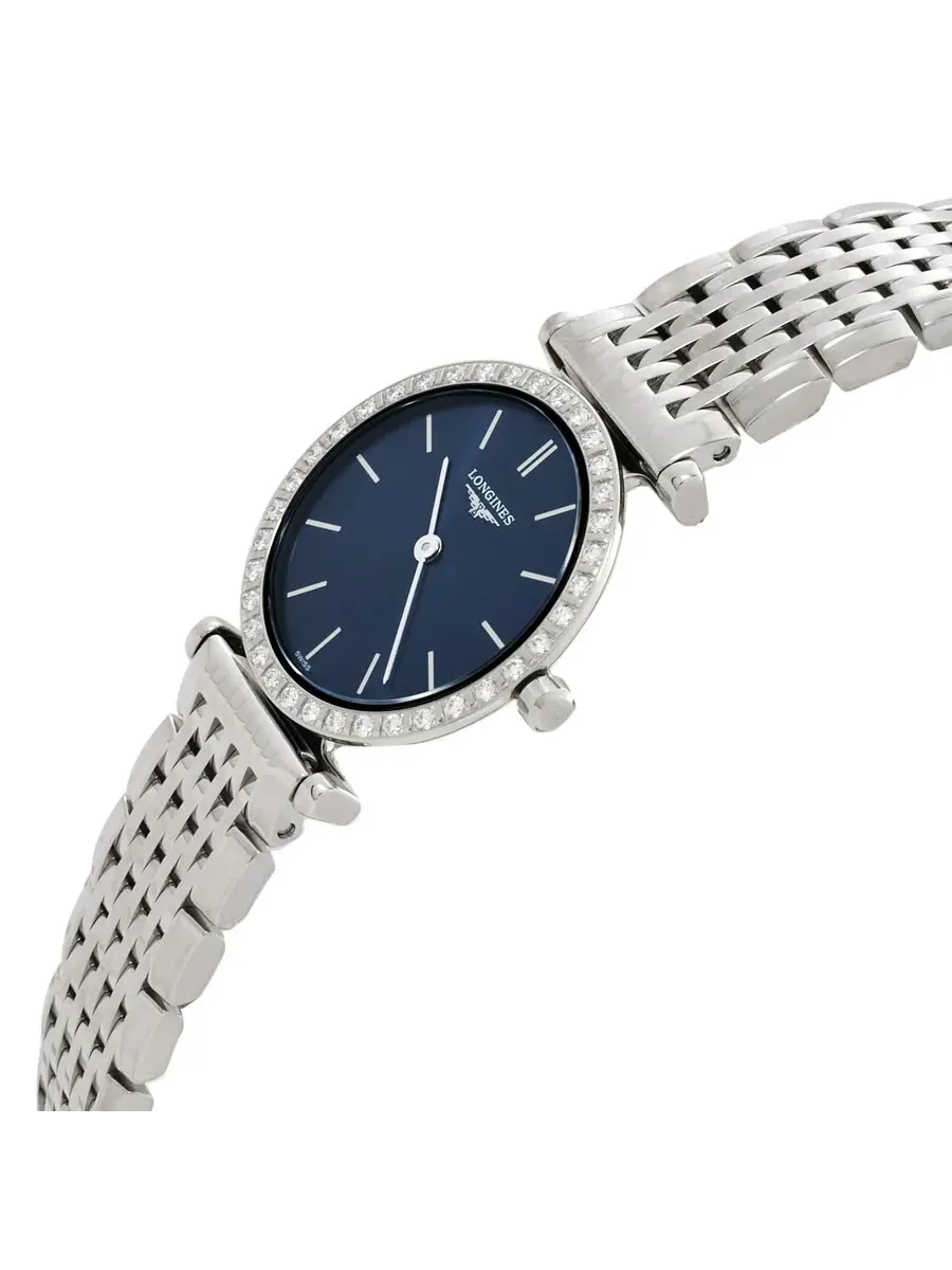 Женские часы Longines La Grande Classique Quartz с синим циферблатом L4.341.0.95.6 — изображение 2 из 3, оттенок синий