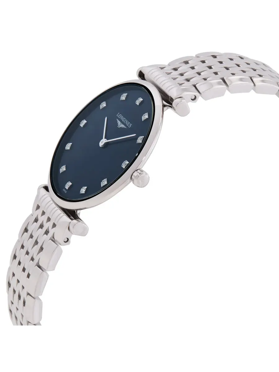 Женские часы Longines La Grande Classique Quartz с бриллиантами L4.512.4.97.C — изображение 2 из 3, оттенок серебряный