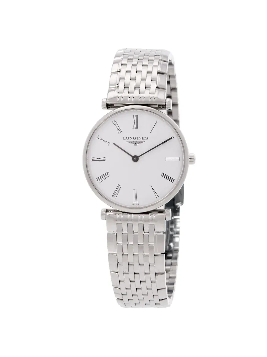 Женские часы Longines La Grande Classique Quartz с белым циферблатом L4.512.4.11.C — изображение 1 из 3, оттенок серебряный