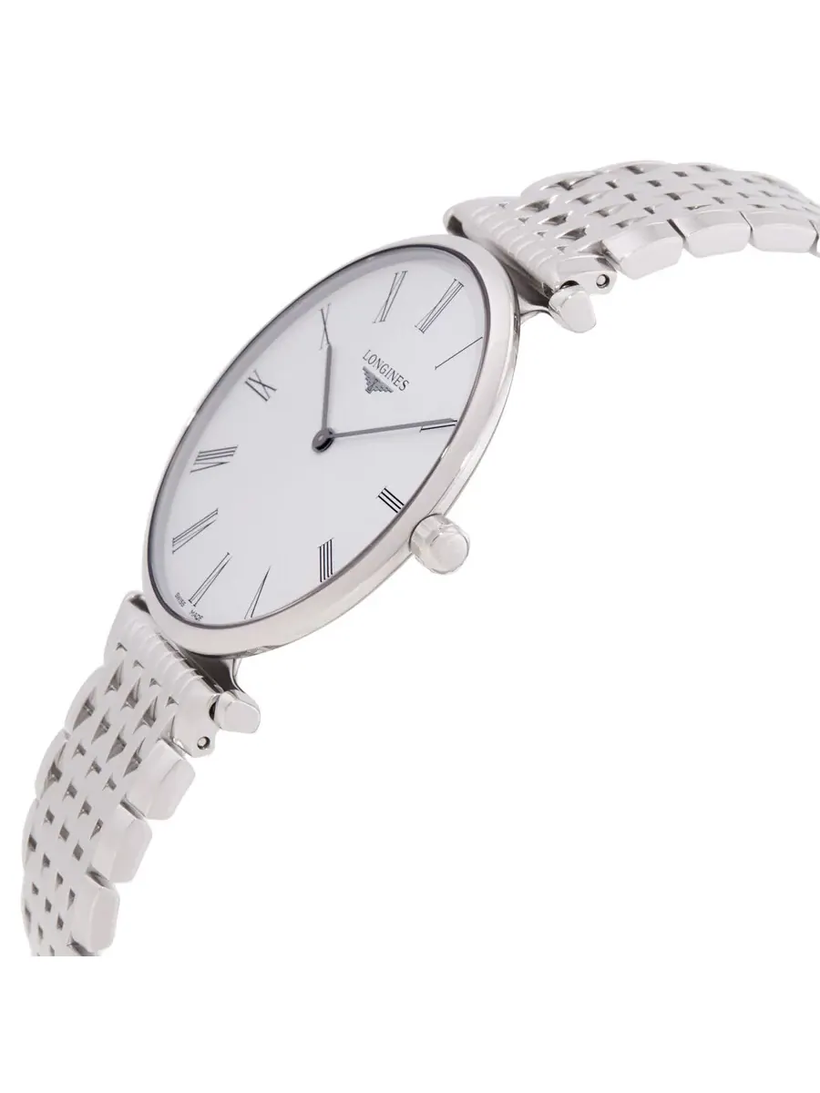 Женские часы Longines La Grande Quartz с белым циферблатом L4.866.4.11.C — изображение 2 из 3, оттенок серебряный